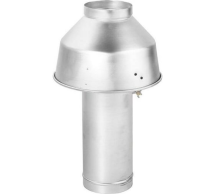 Дымовой колпак со стабилизатором Ду 200 мм для SLIM EF 1.61 D